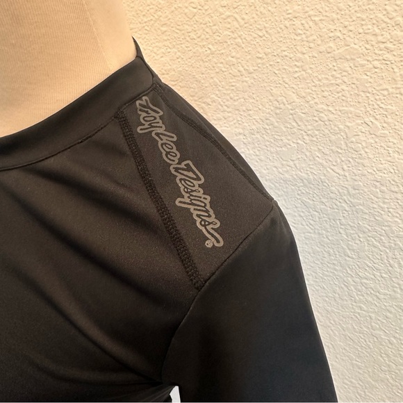 WOMENS LILIUM SS JERSEY SOLID BLACK XS - Picture 4 of 5